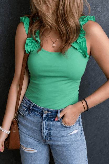 Sophia Straps Slim Tank Top - Hello Beautiful BoutiqueTank TopsThreaded Pear