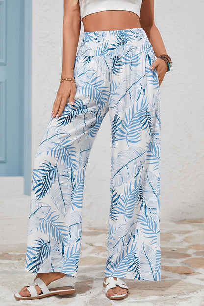 Sophie Waistband Wide Leg Pants - Hello Beautiful BoutiquePants & CulotteThreaded Pear
