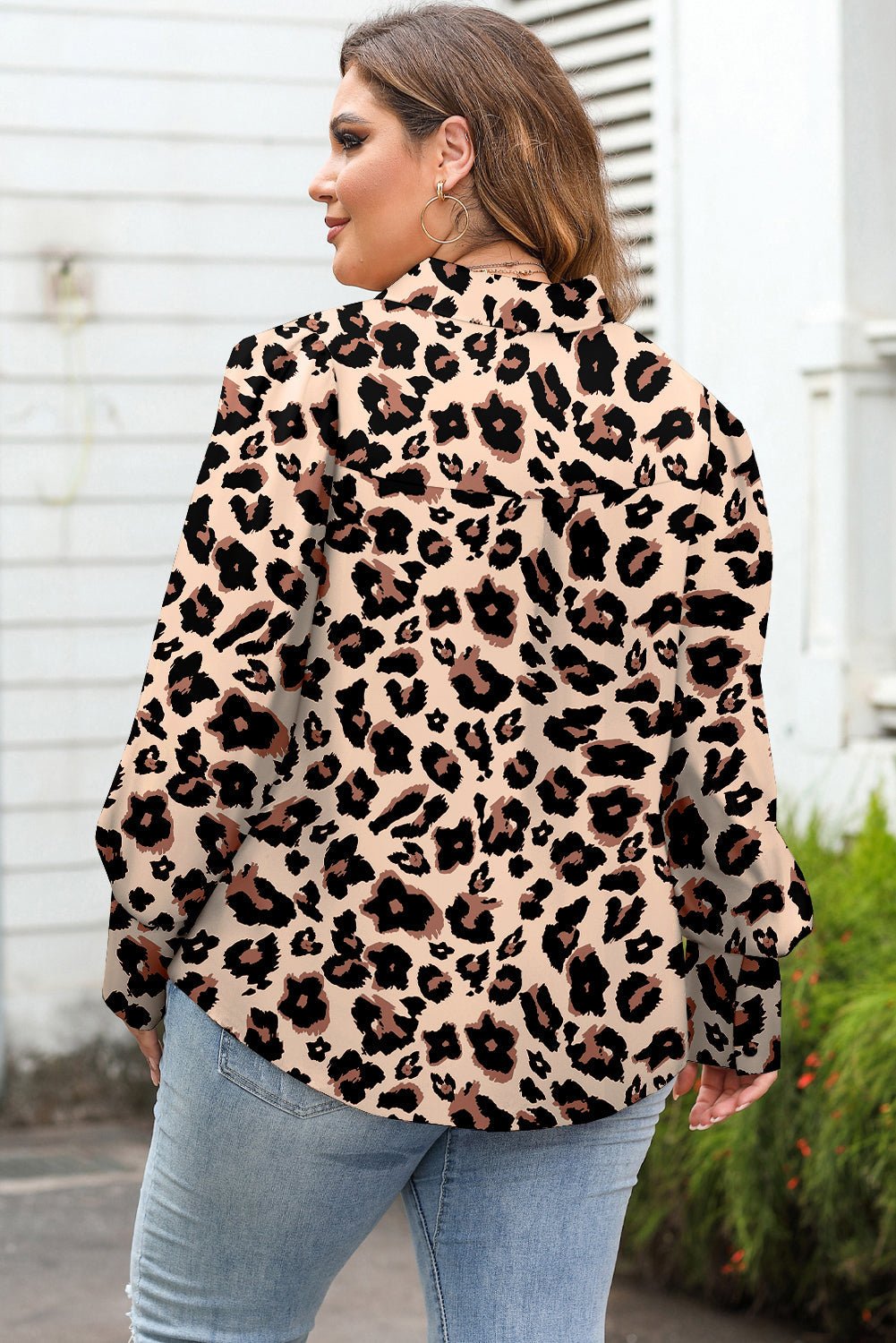 Soraya Print PLUS Shirt - Hello Beautiful BoutiquePlus Size Blouses & ShirtsThreaded Pear