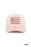 Star Floral American Flag Two Tone Cotton Hat - Hello Beautiful BoutiqueAccessoriesZenana