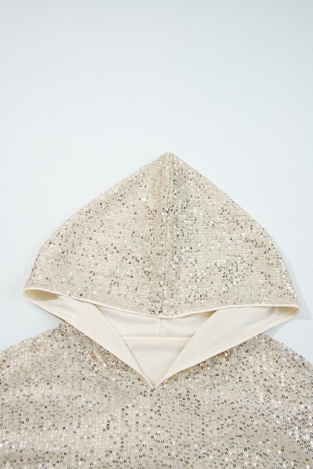 Stella Stream Sequin Hooded Long Sleeve Top - Hello Beautiful BoutiqueLong Sleeve TopsThreaded Pear