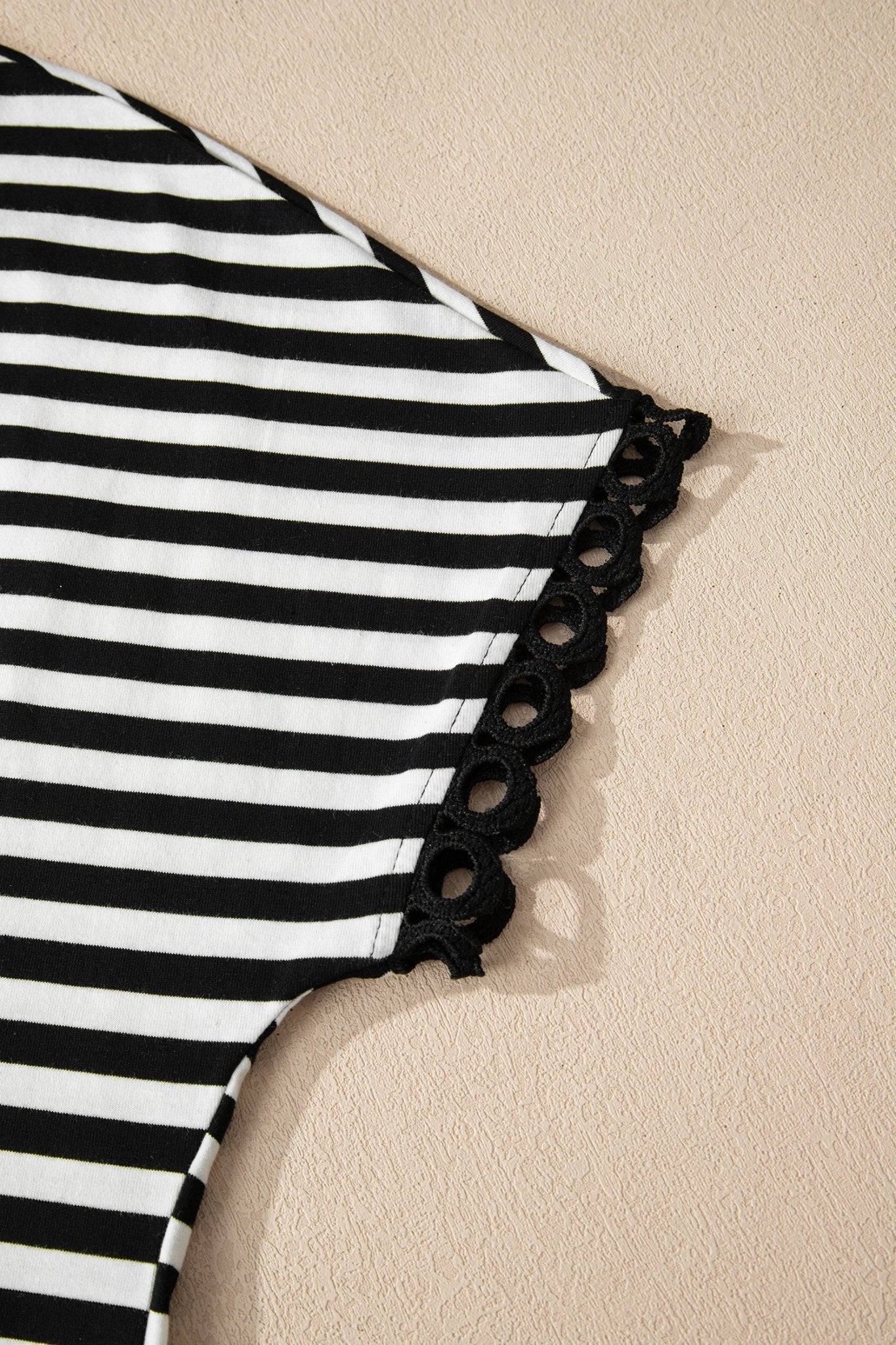 Stevie Delicate Trim Casual Tee - Hello Beautiful BoutiqueTops & TeesThreaded Pear