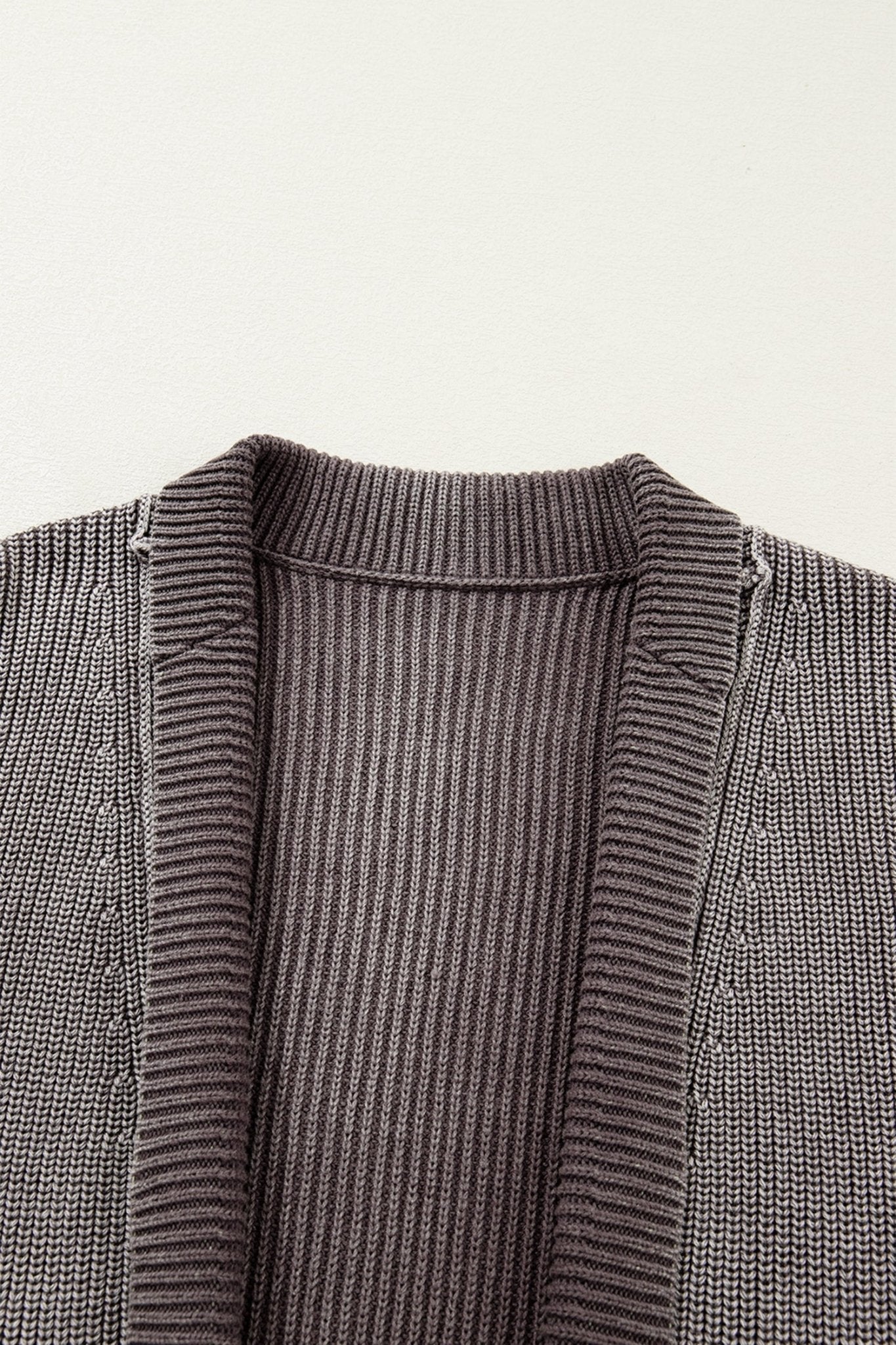 Sunny Patchwork Knit Open Sweater - Hello Beautiful BoutiqueCardigansThreaded Pear