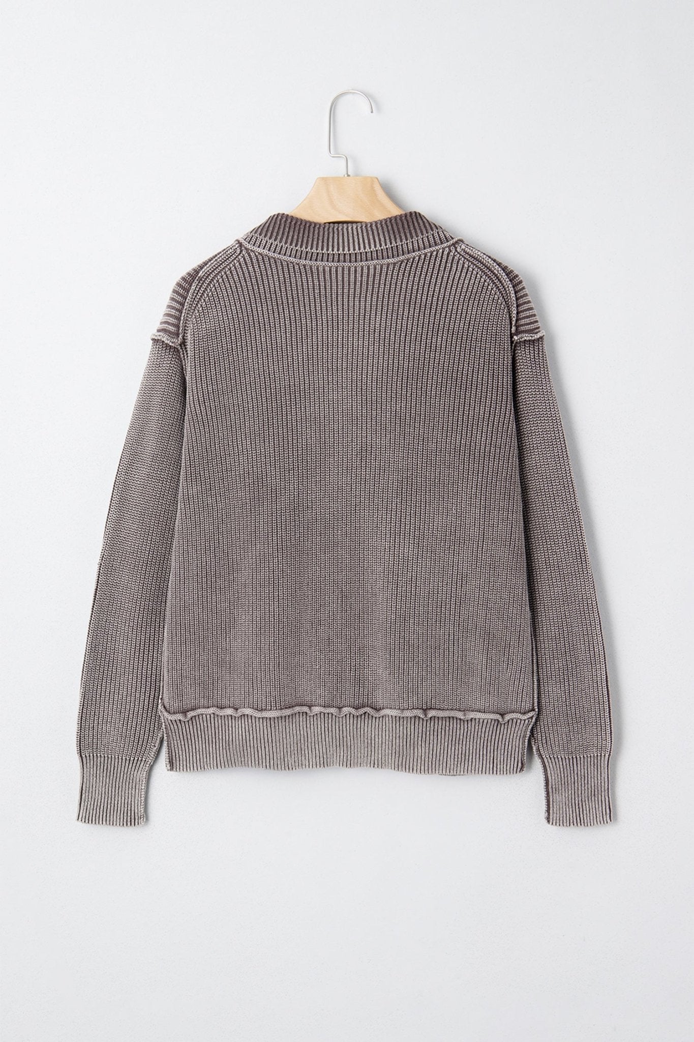 Sunny Patchwork Knit Open Sweater - Hello Beautiful BoutiqueCardigansThreaded Pear