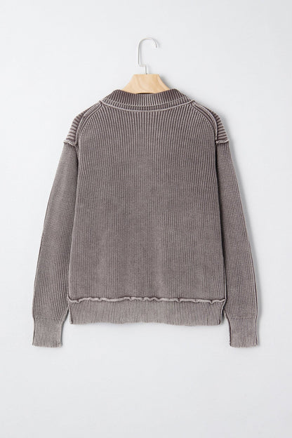 Sunny Patchwork Knit Open Sweater - Hello Beautiful BoutiqueCardigansThreaded Pear