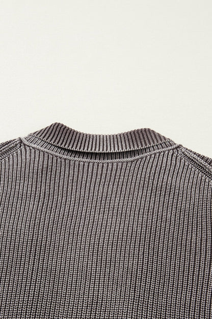 Sunny Patchwork Knit Open Sweater - Hello Beautiful BoutiqueCardigansThreaded Pear