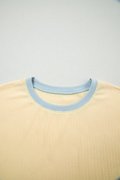 Sunny Trim Casual Short Set - Hello Beautiful BoutiqueShort SetsThreaded Pear