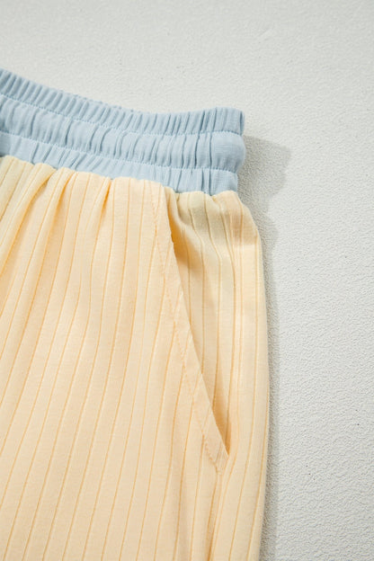 Sunny Trim Casual Short Set - Hello Beautiful BoutiqueShort SetsThreaded Pear