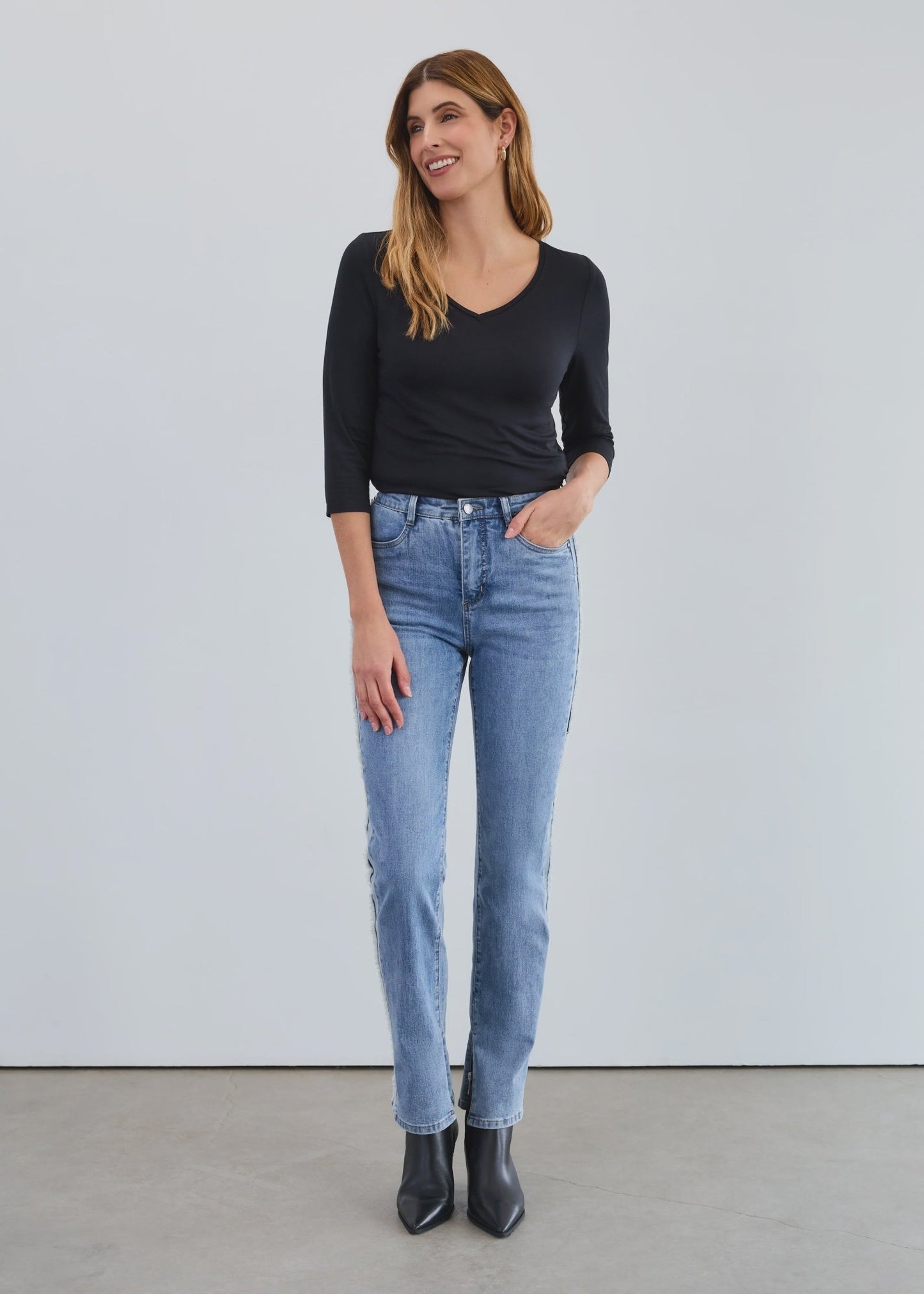 Suzanne Straight Leg - Hello Beautiful BoutiqueJeansFrench Dressing Jeans