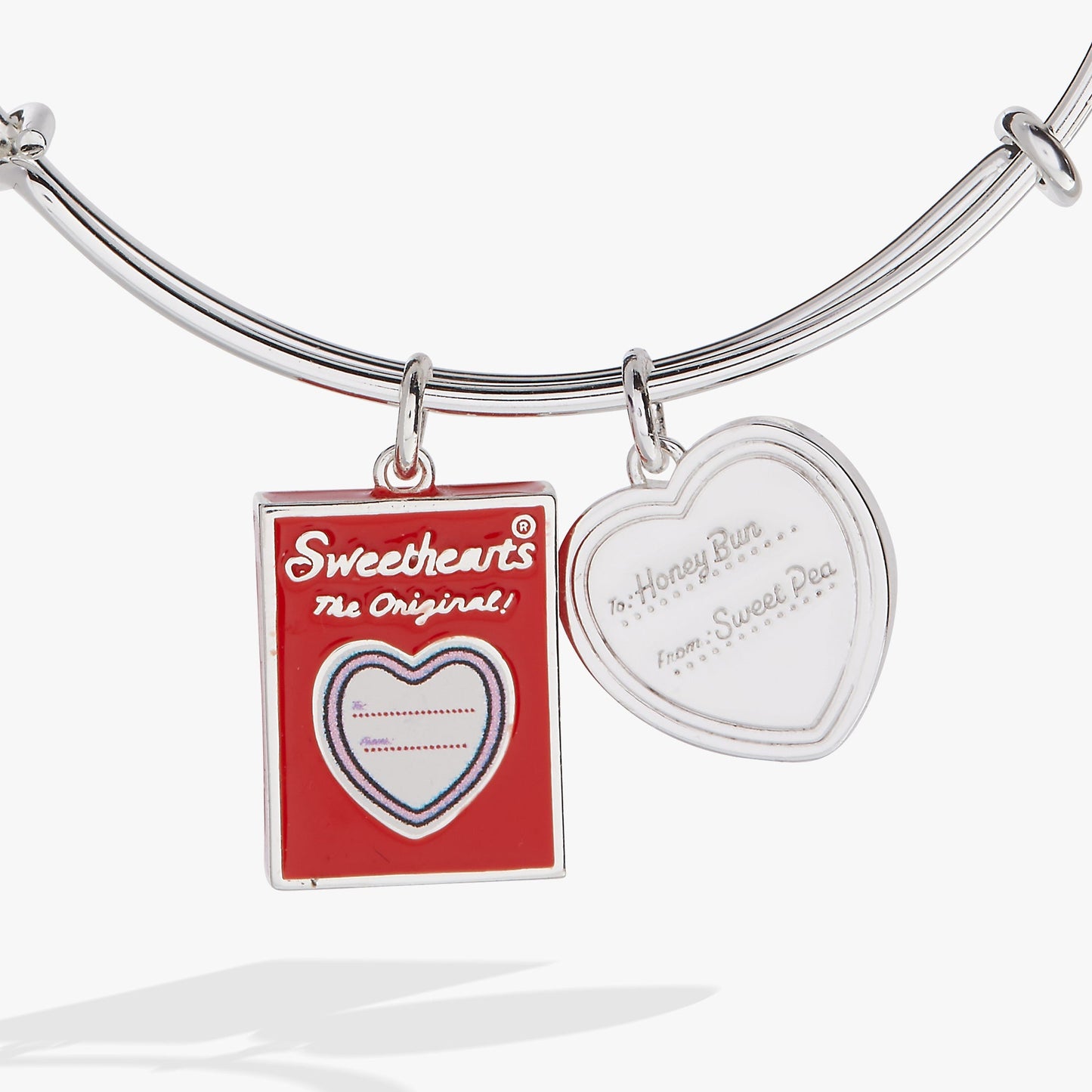 Sweethearts® Box and Tag Duo Charm Bangle - Hello Beautiful BoutiqueBraceletsALEX AND ANI