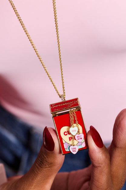 Sweethearts® Box Locket And Heart Charm Necklace - Hello Beautiful BoutiqueNecklacesALEX AND ANI