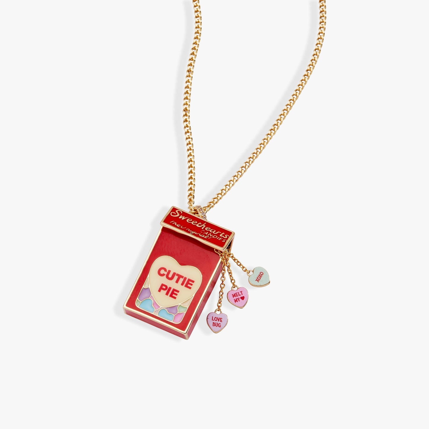 Sweethearts® Box Locket And Heart Charm Necklace - Hello Beautiful BoutiqueNecklacesALEX AND ANI