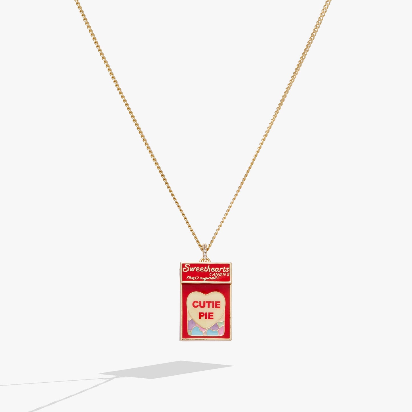 Sweethearts® Box Locket And Heart Charm Necklace - Hello Beautiful BoutiqueNecklacesALEX AND ANI