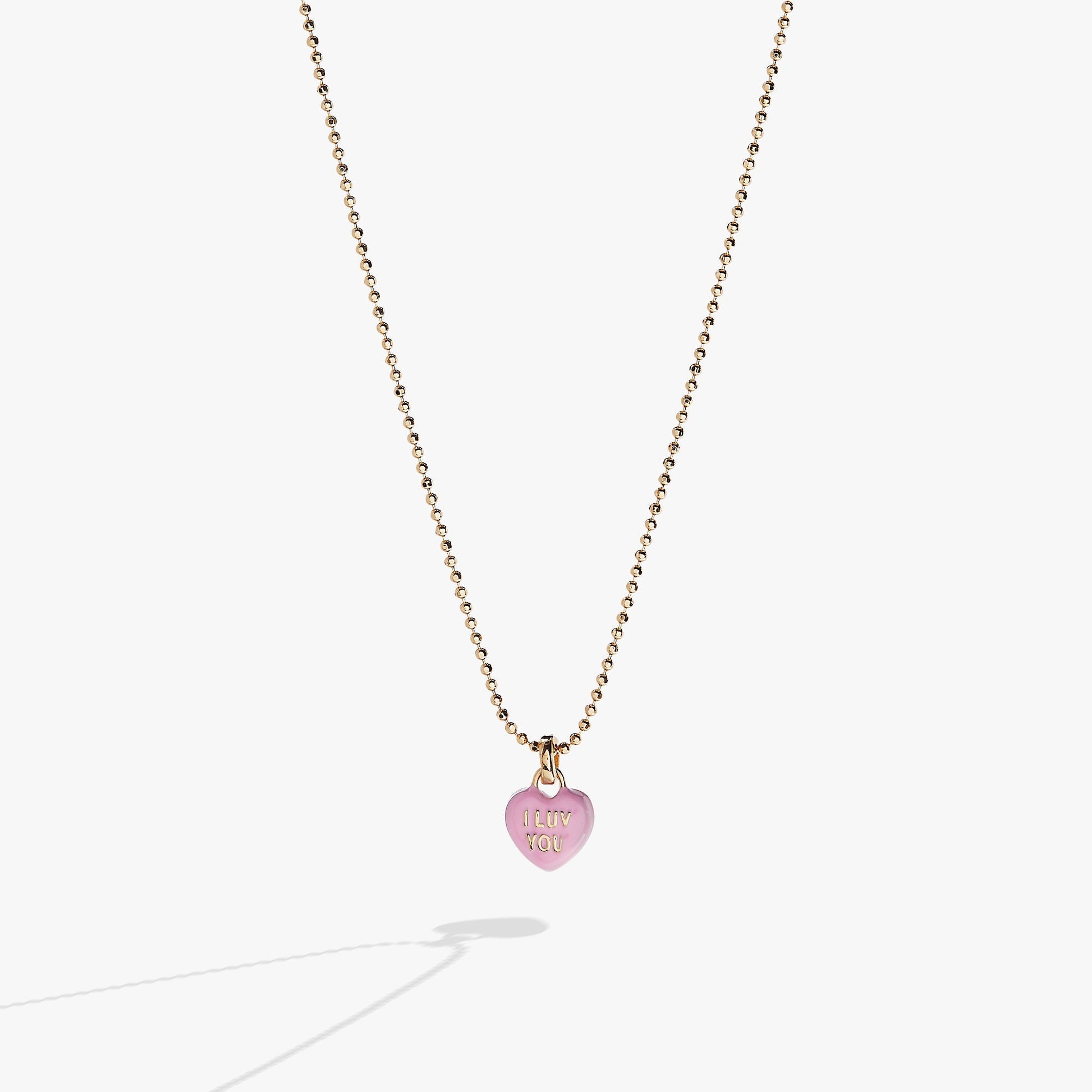 Sweethearts® 'I Luv You' Charm Necklace - Hello Beautiful BoutiqueNecklacesALEX AND ANI