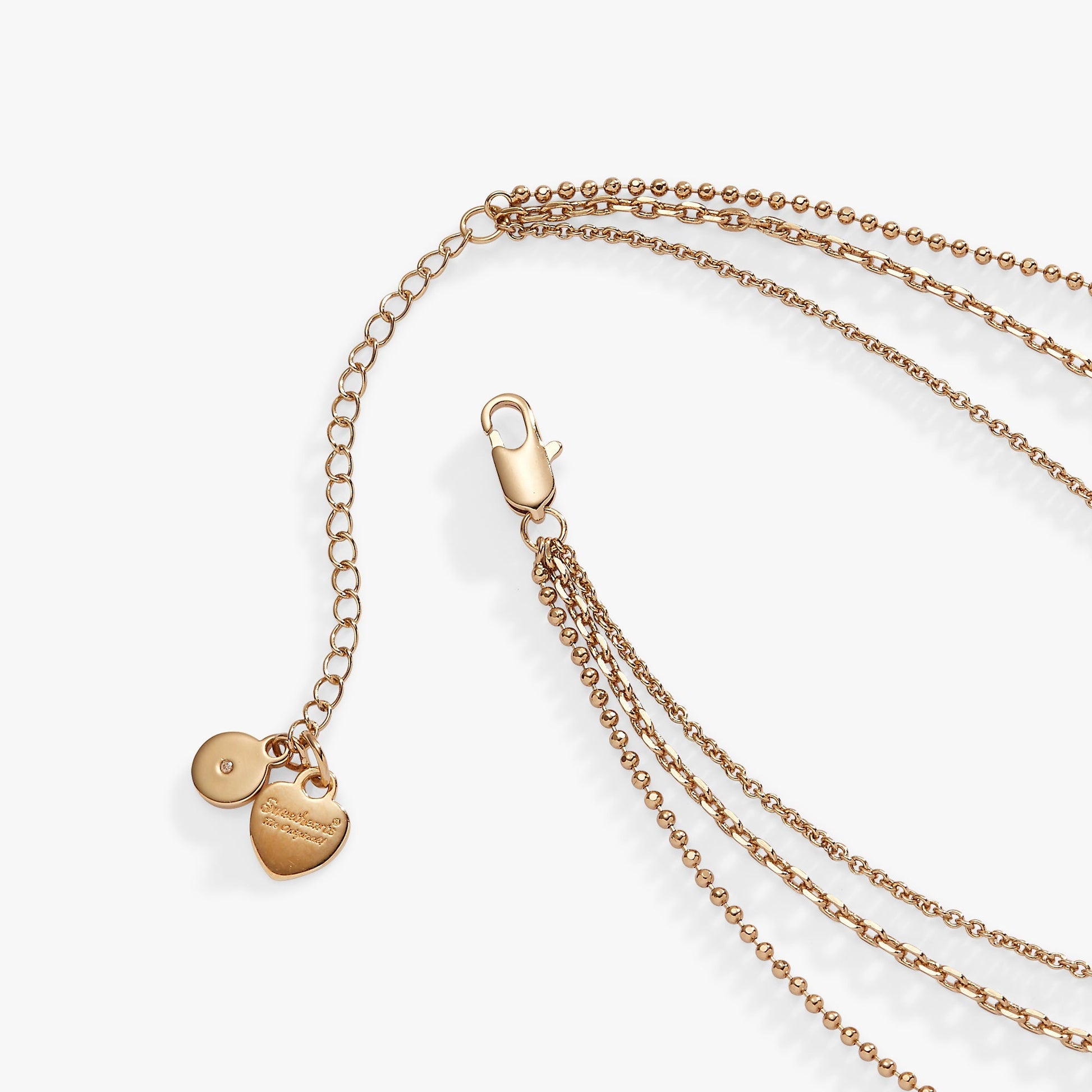 Sweethearts® Triple-Strand Charm Necklace - Hello Beautiful BoutiqueNecklacesALEX AND ANI