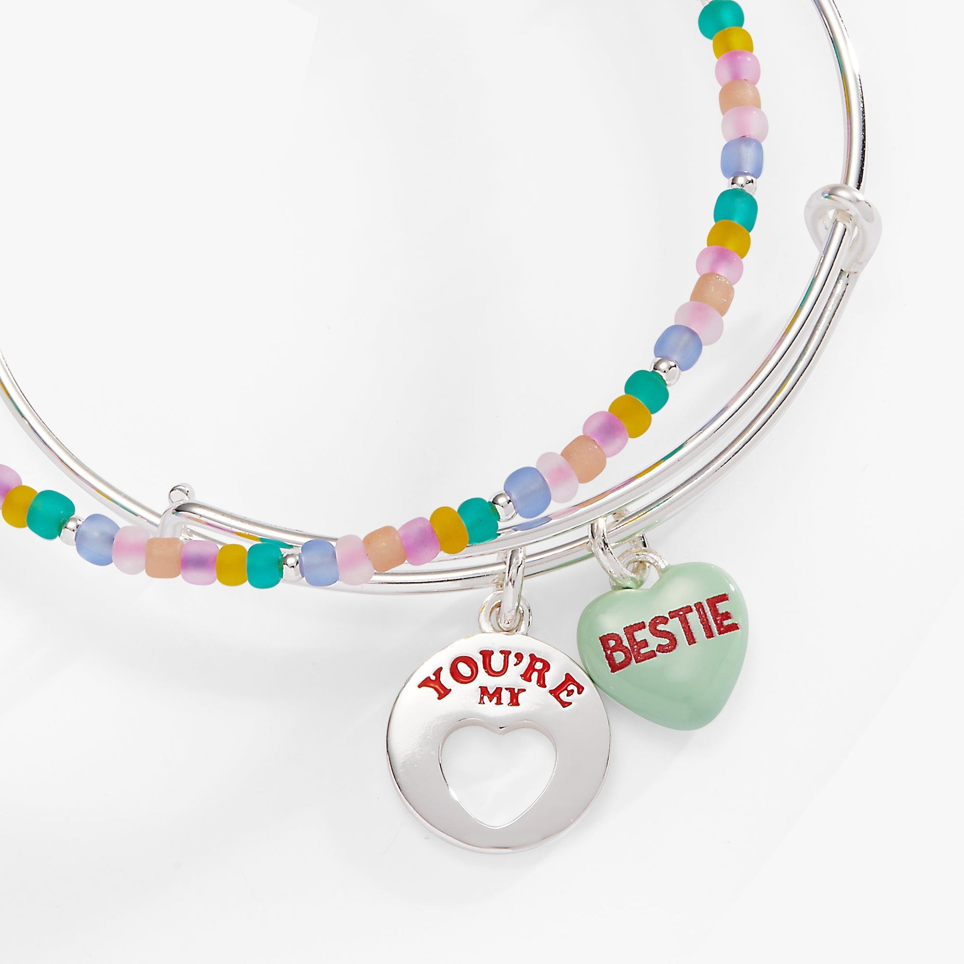 Sweethearts® 'You're My Bestie' Bangle Set of 2 - Hello Beautiful BoutiqueBraceletsALEX AND ANI