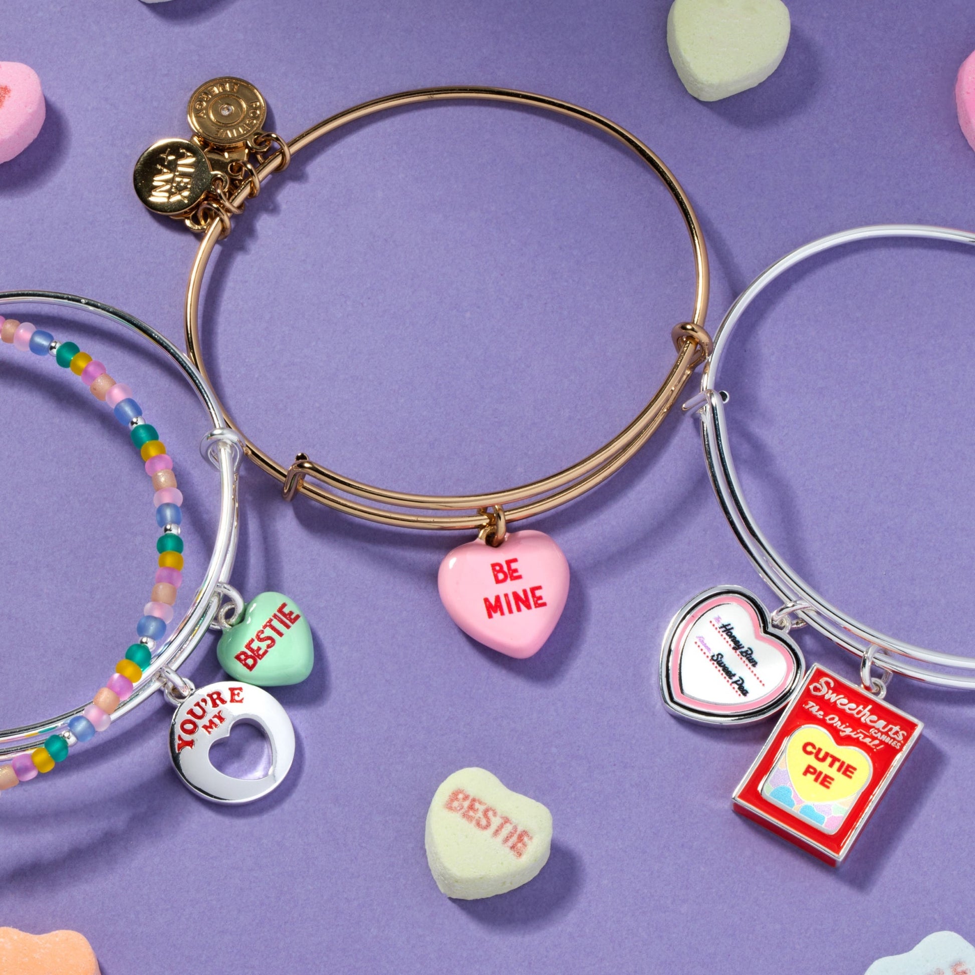 Sweethearts® 'You're My Bestie' Bangle Set of 2 - Hello Beautiful BoutiqueBraceletsALEX AND ANI