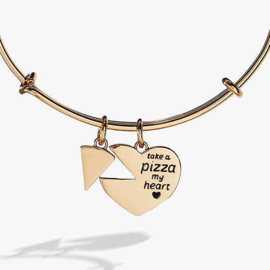 'Take A Pizza My Heart' Multi Charm Bangle - Hello Beautiful BoutiqueBraceletsALEX AND ANI