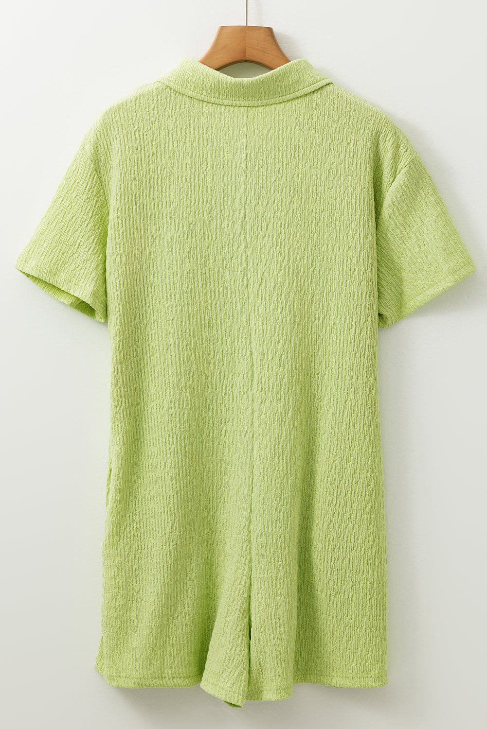 Talia Short Sleeve Patched Shirt - Hello Beautiful BoutiqueJumpsuits & RompersThreaded Pear