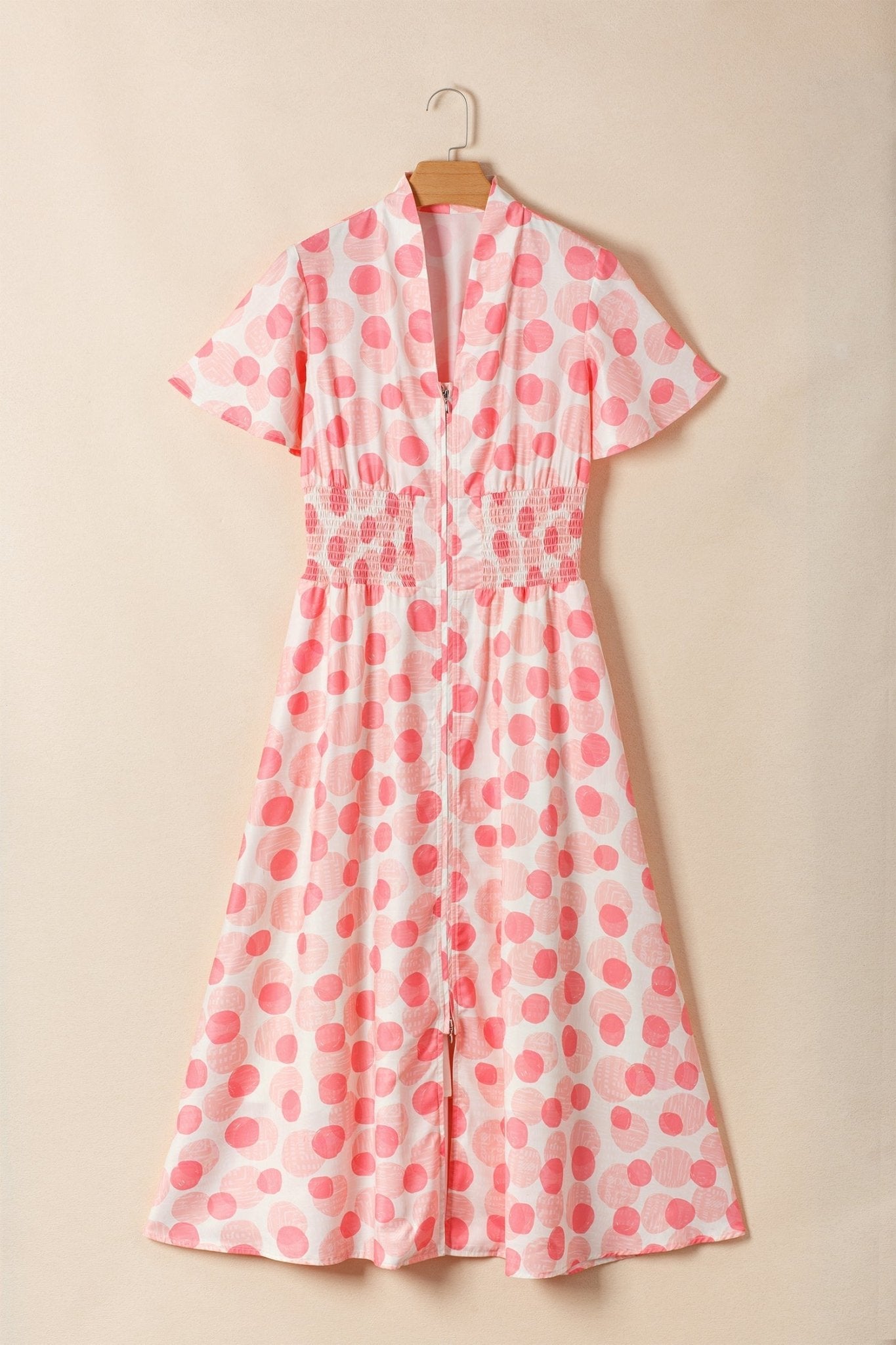 Talia Zip Up Long Dress - Hello Beautiful BoutiqueMaxi DressesThreaded Pear