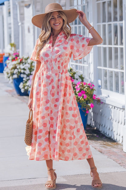 Talia Zip Up Long Dress - Hello Beautiful BoutiqueMaxi DressesThreaded Pear