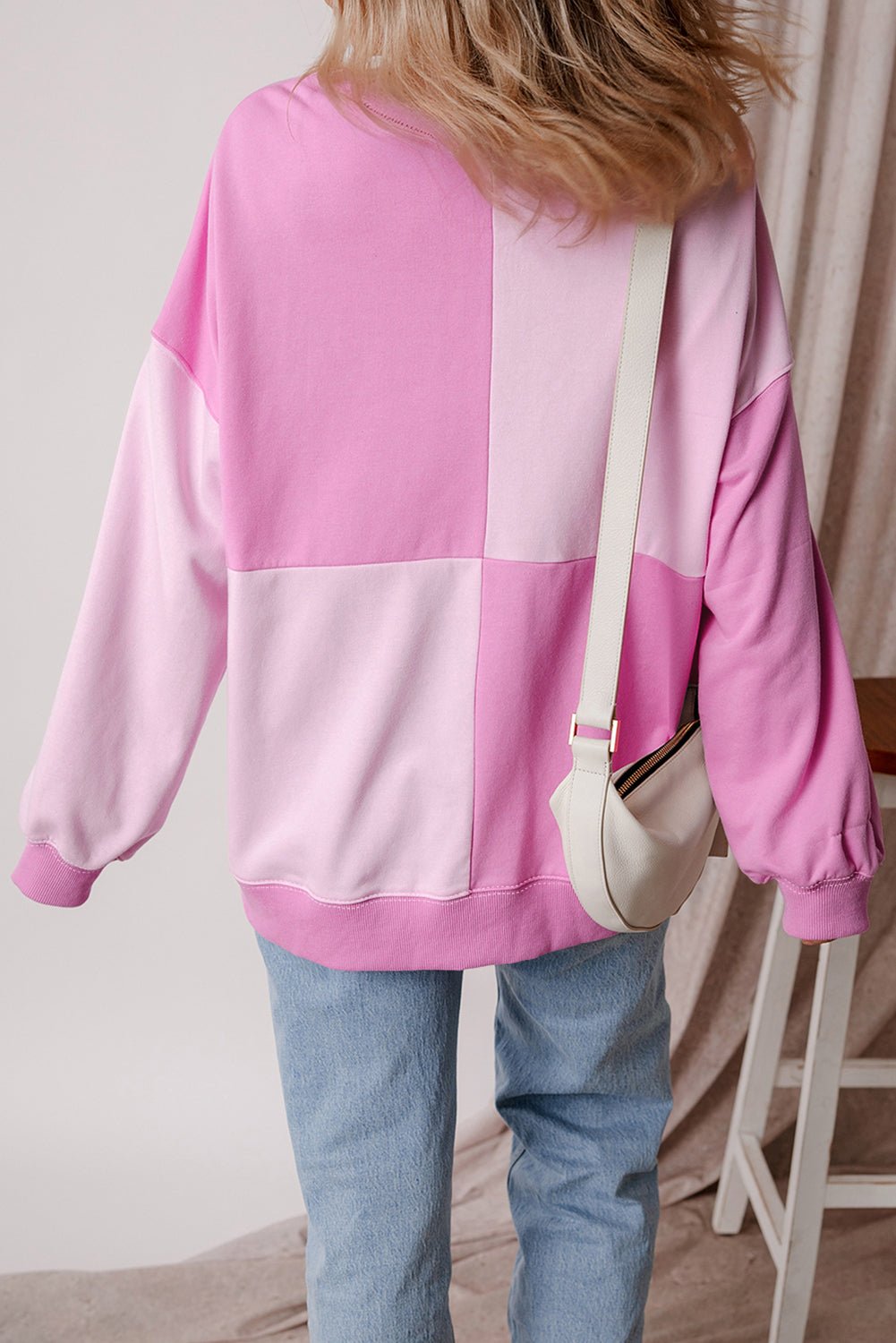 Tallulah High Low Oversize Sweatshirt - Hello Beautiful BoutiqueSweatshirts & HoodiesThreaded Pear