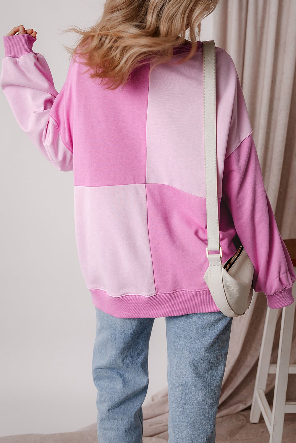 Tallulah High Low Oversize Sweatshirt - Hello Beautiful BoutiqueSweatshirts & HoodiesThreaded Pear