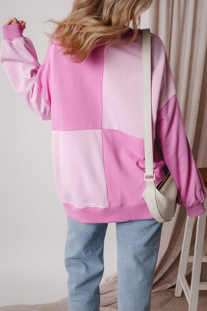 Tallulah High Low Oversize Sweatshirt - Hello Beautiful BoutiqueSweatshirts & HoodiesThreaded Pear