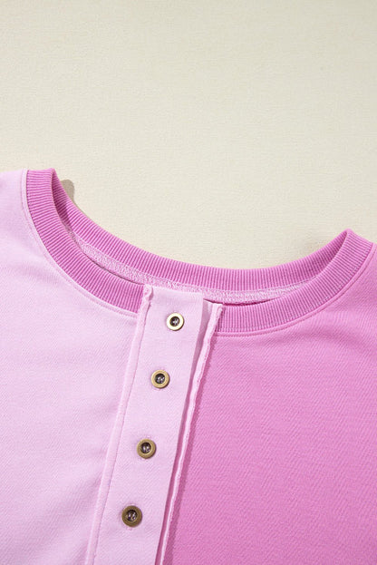 Tallulah High Low Oversize Sweatshirt - Hello Beautiful BoutiqueSweatshirts & HoodiesThreaded Pear