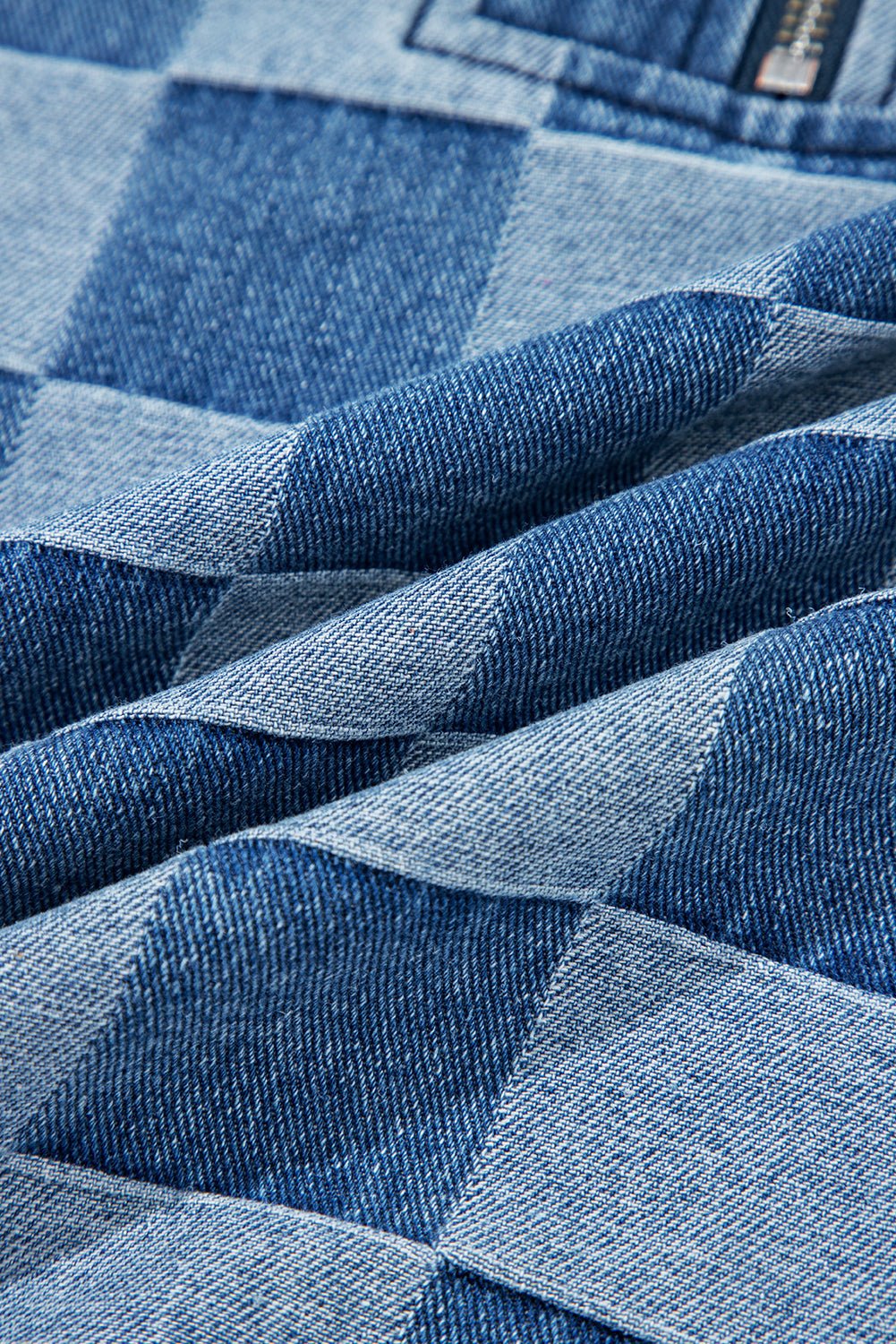 Taracella Checkerboard Zipped Kangaroo Hoodie - Hello Beautiful BoutiqueSweatshirts & HoodiesThreaded Pear