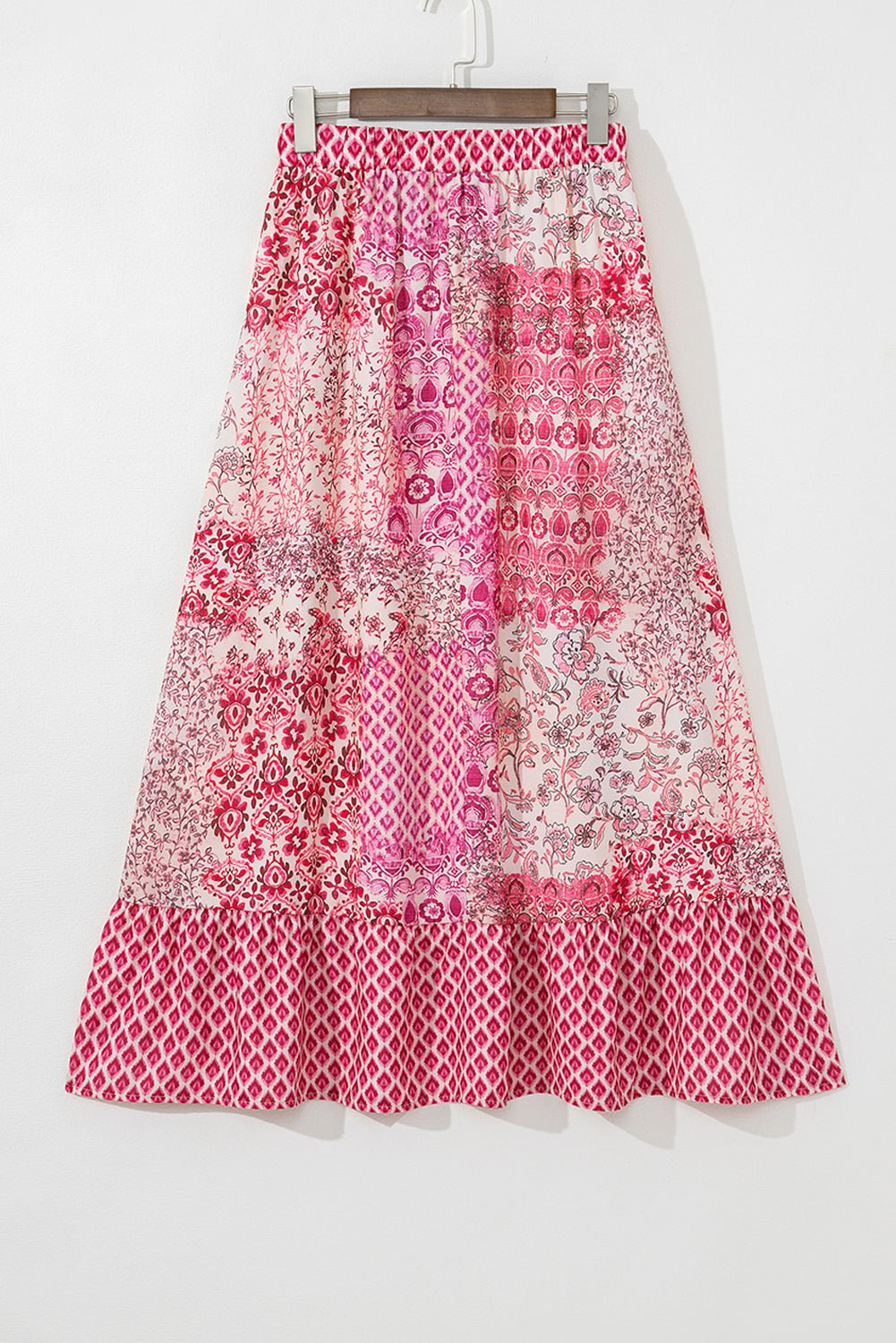 Tasora Elastic Waistband Maxi Skirt - Hello Beautiful BoutiqueSkirts & PetticoatThreaded Pear