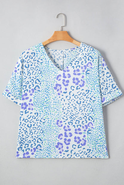 Taytum Print Short Sleeve PLUS Top - Hello Beautiful BoutiquePlus Size Blouses & ShirtsThreaded Pear