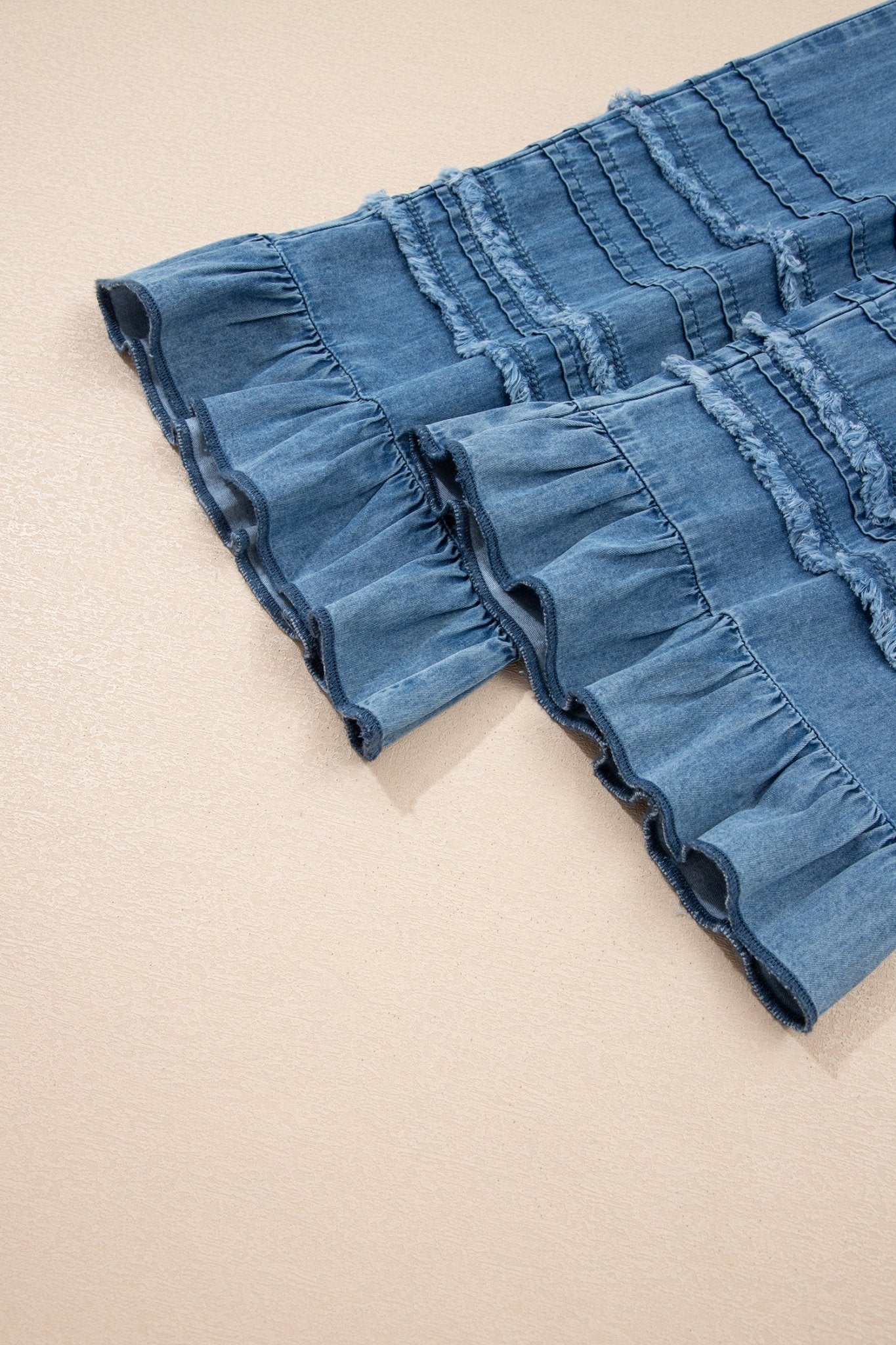 Taytum Wide Leg Chambray Pants - Hello Beautiful BoutiquePants & CulotteThreaded Pear