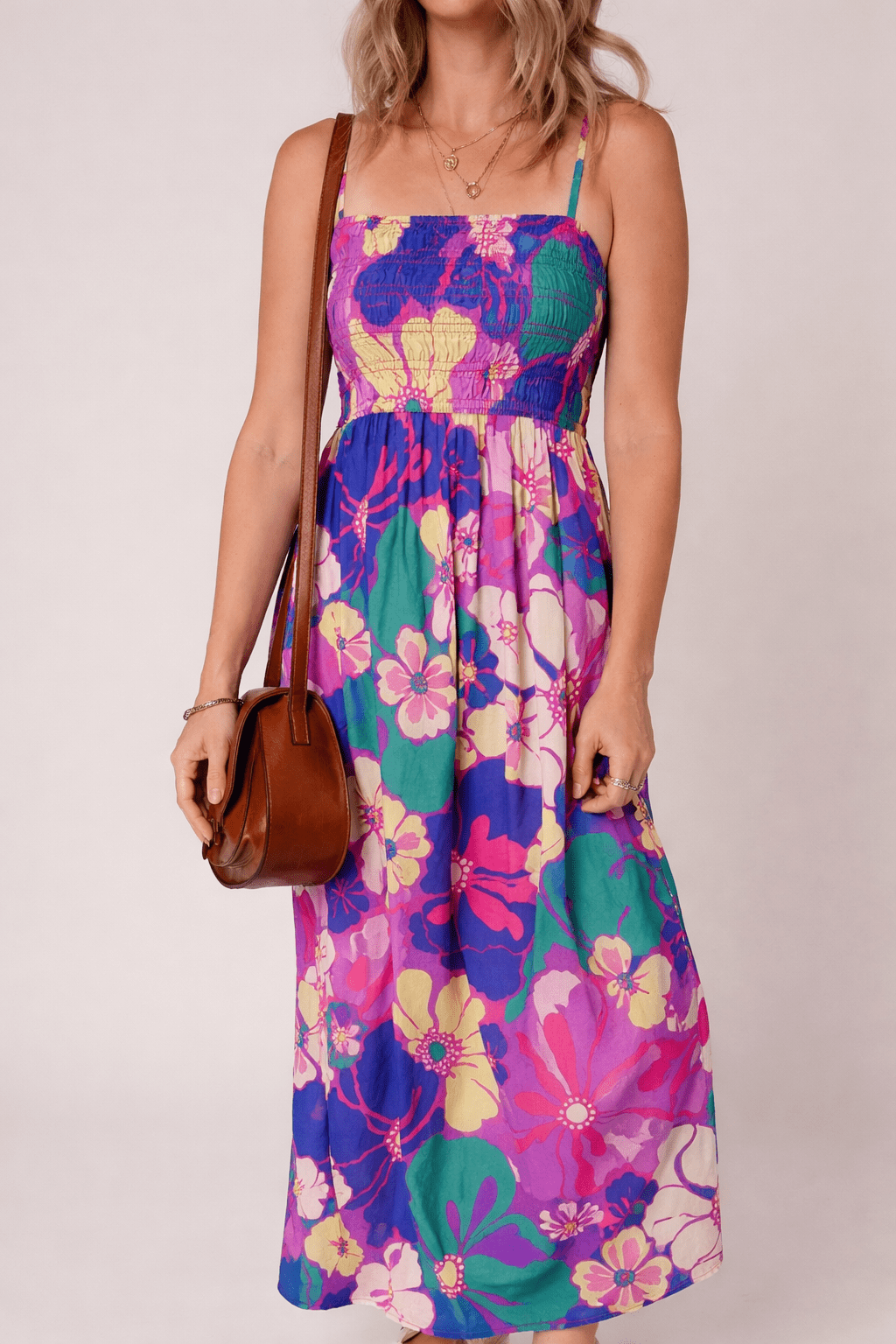 Tessa Strap Loose Maxi Dress - Hello Beautiful BoutiqueMaxi DressesThreaded Pear