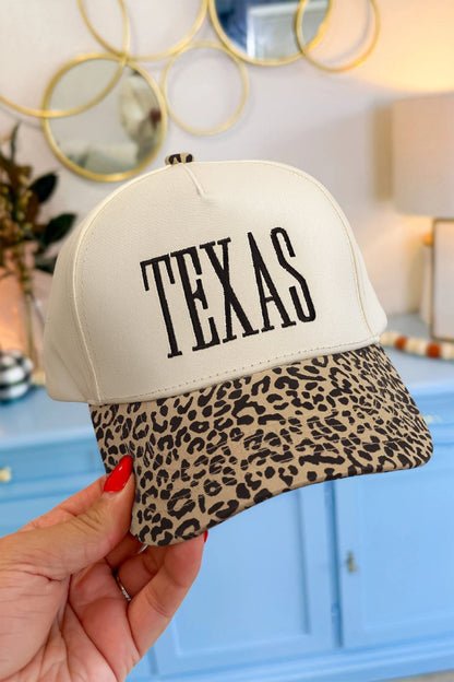 Texas Baseball Cap - Hello Beautiful BoutiqueAccessoriesThreaded Pear