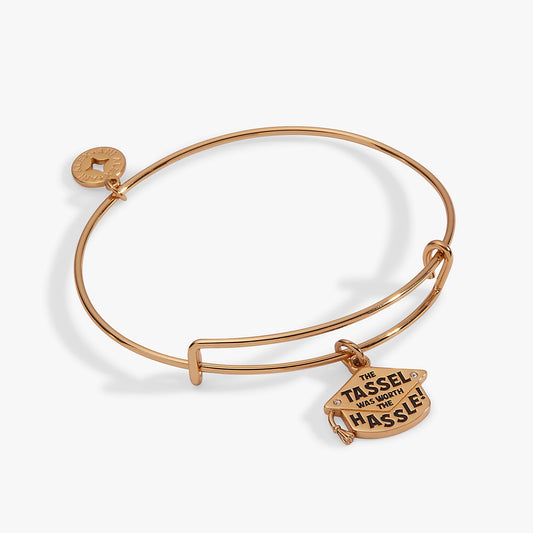"The Tassel Was Worth The Hassle" Charm Bangle - Hello Beautiful BoutiqueBraceletsALEX AND ANI