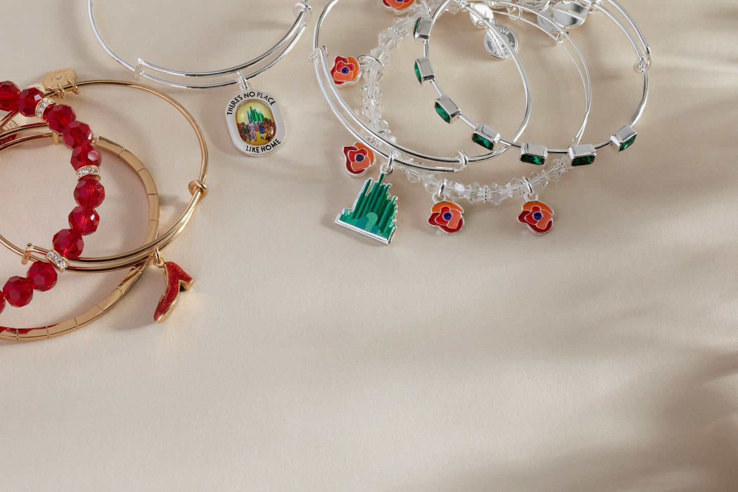 The Wizard of Oz™ Emerald City Bangles Set of 3 - Hello Beautiful BoutiqueBraceletsALEX AND ANI