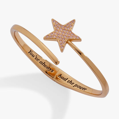 The Wizard of Oz™ Glinda Wand Bypass Cuff - Hello Beautiful BoutiqueBraceletsALEX AND ANI