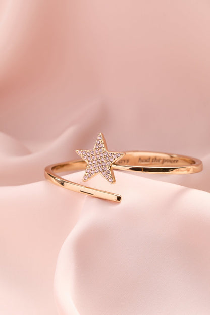 The Wizard of Oz™ Glinda Wand Bypass Cuff - Hello Beautiful BoutiqueBraceletsALEX AND ANI