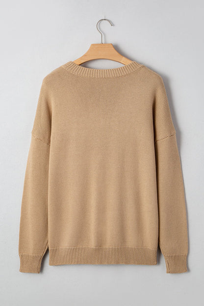 Theresa Detail Christmas Dolman Sweater - Hello Beautiful BoutiqueSweatersThreaded Pear