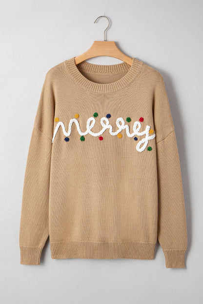 Theresa Detail Christmas Dolman Sweater - Hello Beautiful BoutiqueSweatersThreaded Pear