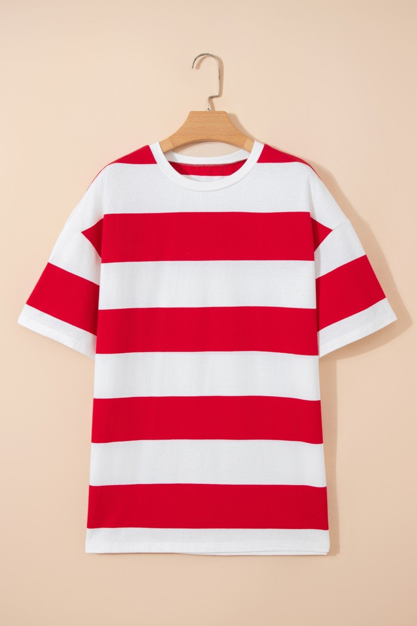 Tiana Block Oversize Tunic Tee - Hello Beautiful BoutiqueTops & TeesThreaded Pear