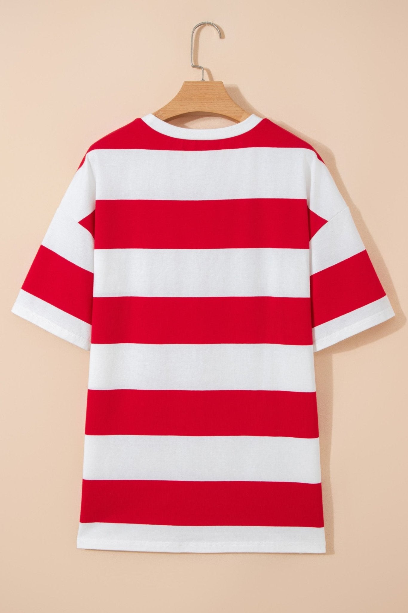 Tiana Block Oversize Tunic Tee - Hello Beautiful BoutiqueTops & TeesThreaded Pear