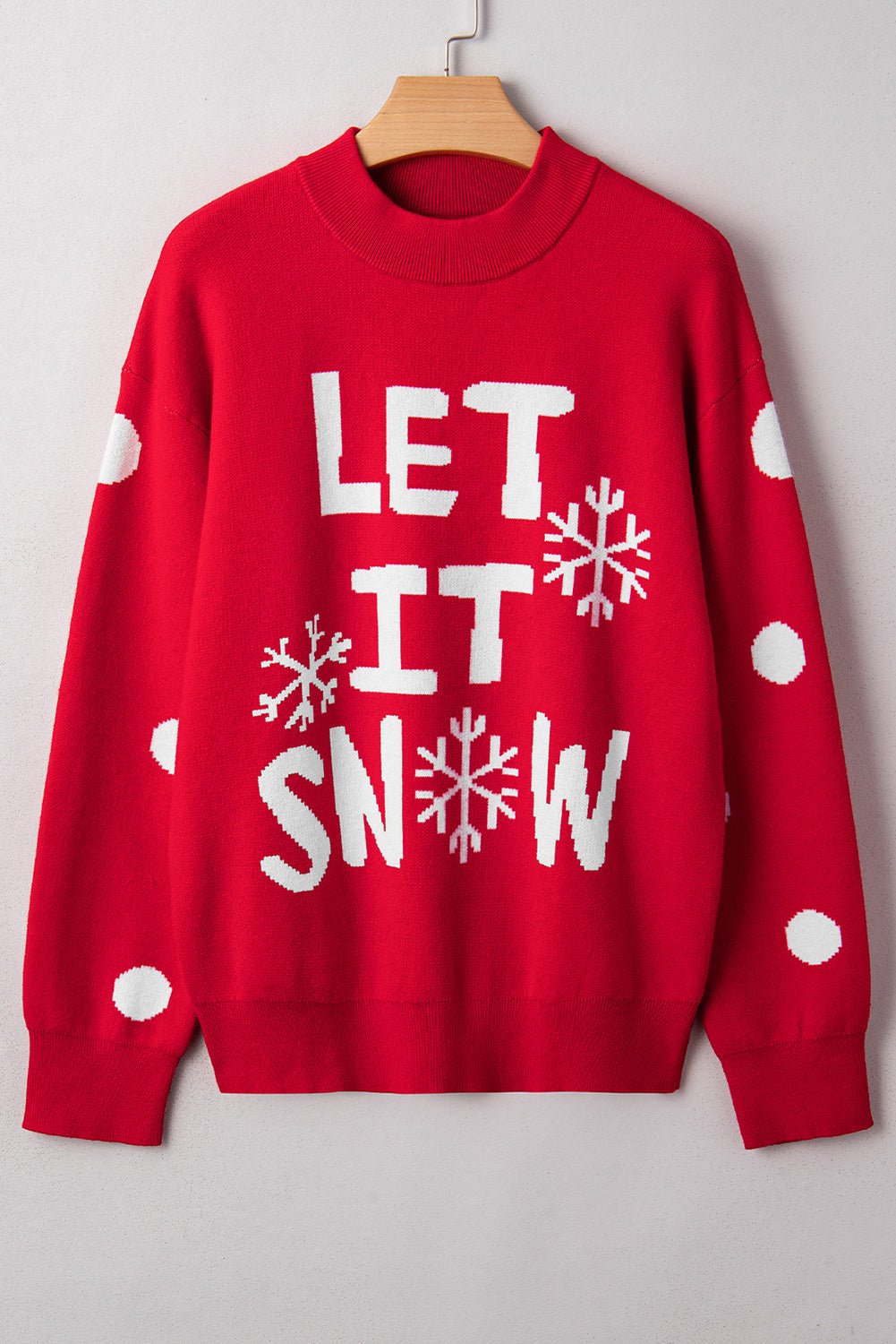 Tiffany Christmas Holiday Loose Sweater - Hello Beautiful BoutiqueSweatersThreaded Pear