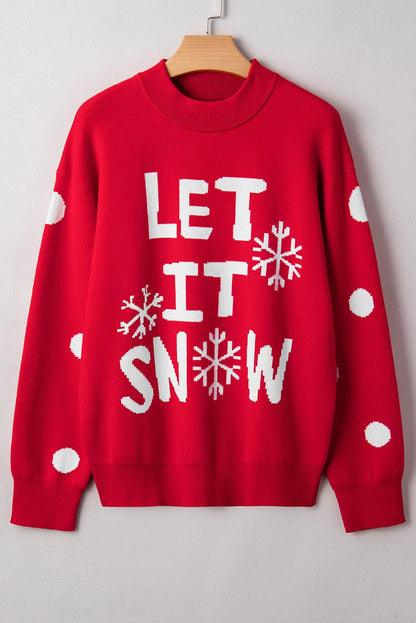 Tiffany Christmas Holiday Loose Sweater - Hello Beautiful BoutiqueSweatersThreaded Pear