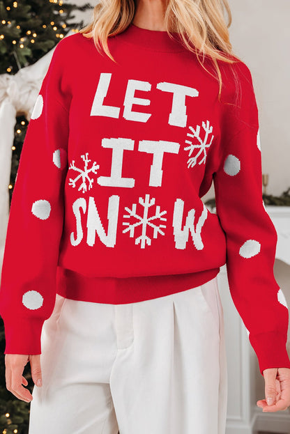 Tiffany Christmas Holiday Loose Sweater - Hello Beautiful BoutiqueSweatersThreaded Pear