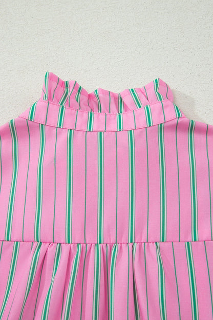 Tiffany Short Puff Sleeve Blouse - Hello Beautiful BoutiqueBlouses & ShirtsThreaded Pear