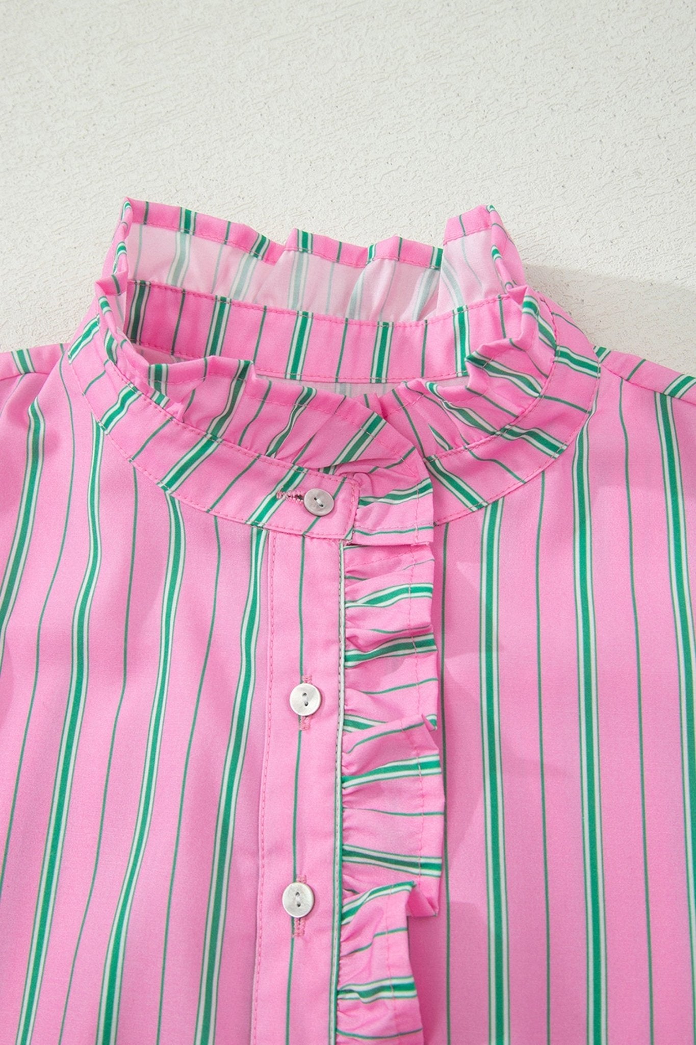Tiffany Short Puff Sleeve Blouse - Hello Beautiful BoutiqueBlouses & ShirtsThreaded Pear