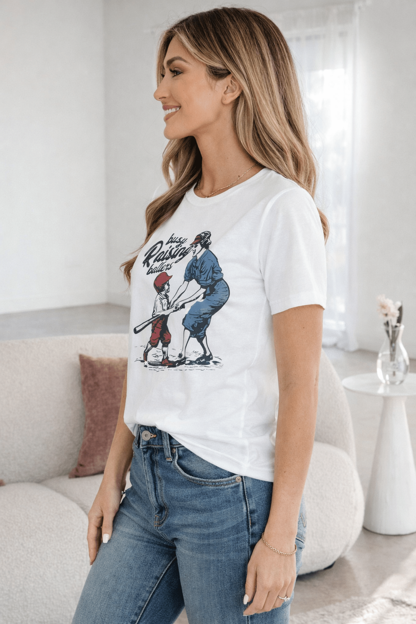Tilly Ballers Cool Mom Tee - Hello Beautiful BoutiqueGraphic TeesThreaded Pear