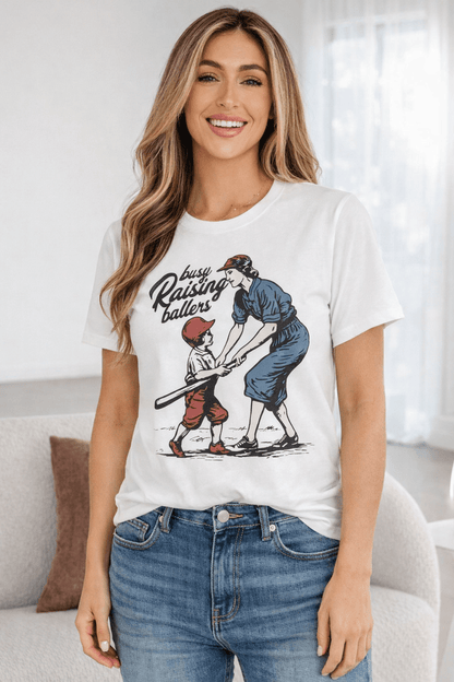 Tilly Ballers Cool Mom Tee - Hello Beautiful BoutiqueGraphic TeesThreaded Pear